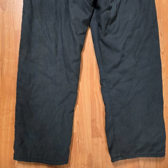 Vintage Sears Coveralls M Black Jumpsuit Industrial Uniform Workwear 80s - Picture 10 of 15